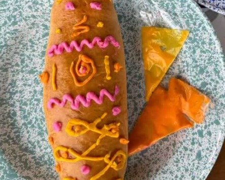 Decorar guaguas de pan